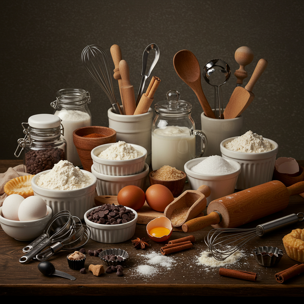 Diccionario de repostería glosario dulce