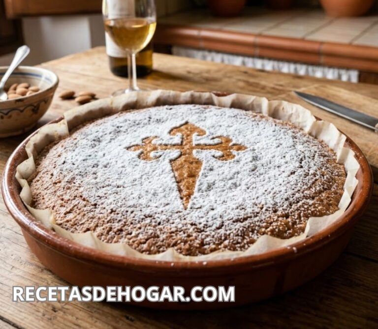 Tarta de Santiago tradicional la receta casera auténtica