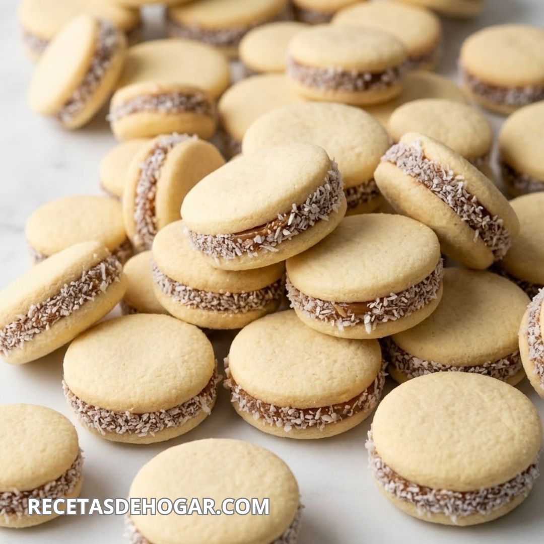 Alfajores de maicena caseros receta fácil y tradicional