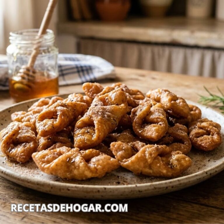 Pestiños caseros receta tradicional fácil y crujiente