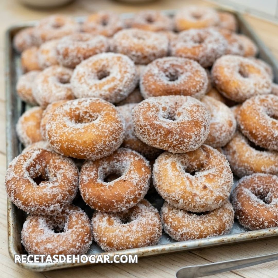 Rosquillas de anís tradicionales caseras fáciles y esponjosas